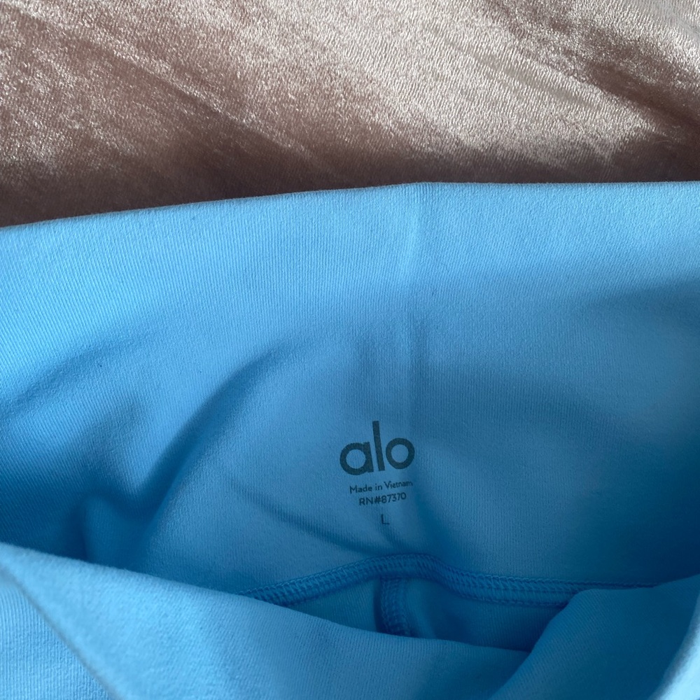 Alo airbrush 7/8 legging light blue - Picture 2 of 2